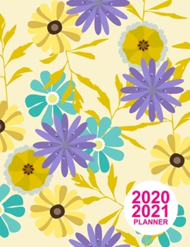 2020 2021 Planner: Simple Two Year Monthly Planner Calendar Schedule Organizer January 2020 to December 2021 (24 Months) | Gift Ideas for Girls, Teens, Girls, Women | Cover Design Code DT 00102998