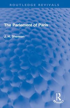 Paperback The Parlement of Paris Book