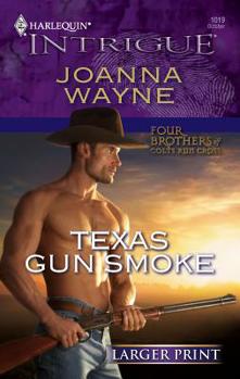 Mass Market Paperback Texas Gun Smoke [Large Print] Book