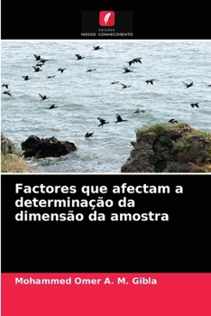 Paperback Factores que afectam a determinação da dimensão da amostra [Portuguese] Book
