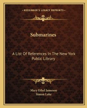 Paperback Submarines: A List of References in the New York Public Library Book