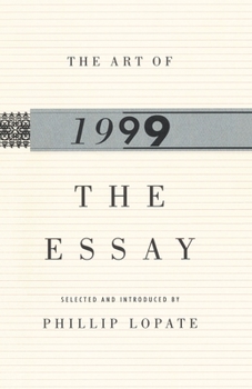 Paperback The Art of the Essay, 1999 Book