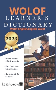 Paperback Wolof Learner's Dictionary: Wolof-English, English-Wolof Book