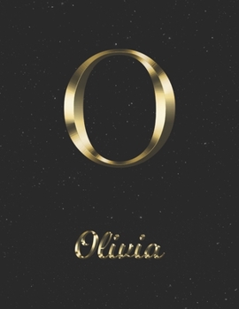 Olivia: 1 Year Daily Planner (12 Months) | Yellow Gold Effect Letter O Initial First Name | 2020 - 2021 | 365 Pages for Planning | January 20 - ... | Plan Each Day, Set Goals & Get Stuff Done