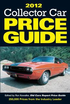 Paperback 2012 Collector Car Price Guide Book