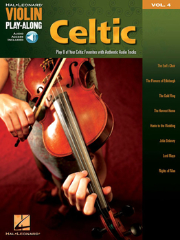 Paperback Celtic - Violin Play-Along Volume 4 Book/Online Audio [With CD] Book