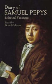 Paperback Diary of Samuel Pepys: Selected Passages Book