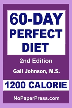 Paperback 60-Day Perfect Diet - 1200 Calorie Book