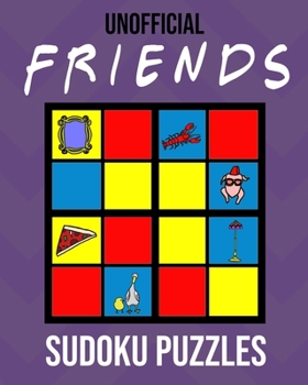 Paperback Unofficial Friends Sudoku Puzzles Book