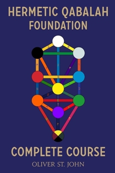 Paperback Hermetic Qabalah Foundation-Complete Course Book