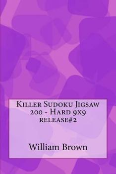 Paperback Killer Sudoku Jigsaw 200 - Hard 9x9 release#2 Book