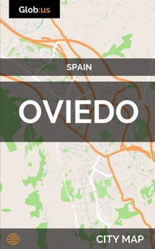 Paperback Oviedo, Spain - City Map Book