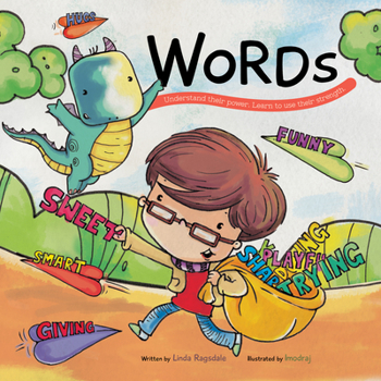 Hardcover Words Book