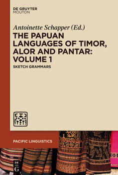Hardcover The Papuan Languages of Timor, Alor and Pantar. Volume 1 Book