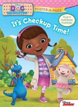 Paperback Disney Junior Doc McStuffins: It's Checkup Time! Poster-A-Page Book