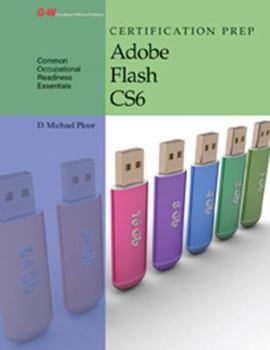 Paperback Certification Prep Adobe Flash Cs6 Book