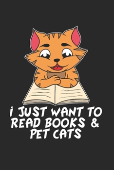 Katze Buch Notizbuch: Katze Lesen Notizbuch für Bücher Liebhaber / Notizheft / Notizblock A5 (6x9in) Dotted Notebook / Punkteraster / 120 gepunktete Seiten (German Edition)