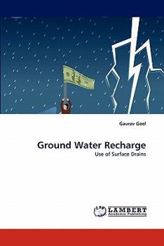 Paperback Ground Water Recharge Book