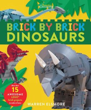 Paperback Brick by Brick Dinosaurs Book