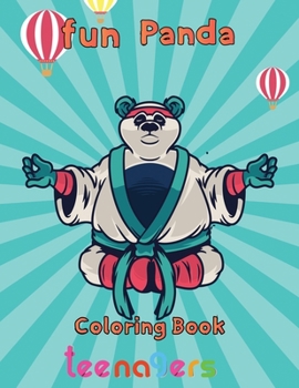 Fun Panda Coloring Book teenagers: 8.5''x11''/ panda coloring book