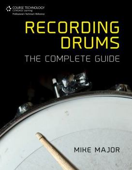 Paperback Recording Drums: The Complete Guide Book