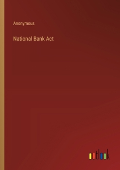 Paperback National Bank Act Book