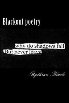 Paperback Blackout poetry: Blackout poetry Book