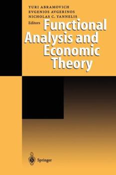 Paperback Functional Analysis and Economic Theory Book