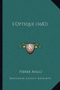 Paperback L'Optique (1682) [French] Book