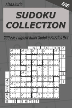 Paperback Sudoku Collection: 200 Easy Jigsaw Killer Sudoku Puzzles 9x9 Book