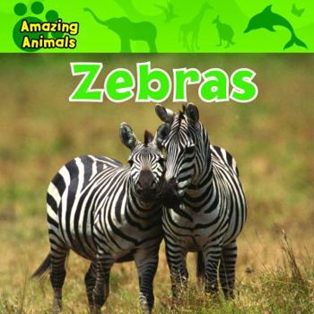 Zebras - Book  of the Amazing Animals