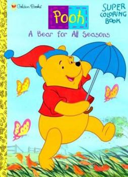 Paperback A Bear for All Seasons Coloring Book