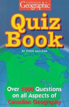 Paperback Canadian Geographic Quiz Book