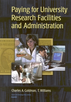 Paperback Paying for University Research Facilities and Administration Book