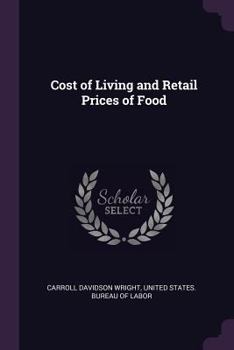 Paperback Cost of Living and Retail Prices of Food Book