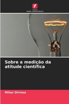 Paperback Sobre a medição da atitude científica [Portuguese] Book