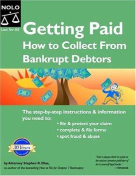 Paperback Getting Paid: How to Collect from Bankrupt Debtors Book
