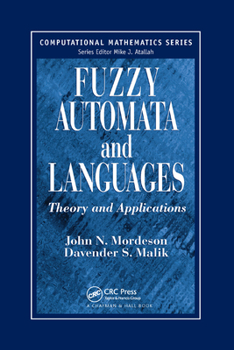 Paperback Fuzzy Automata and Languages: Theory and Applications Book