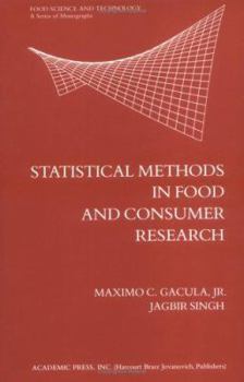 Hardcover Statistical Methods in Food and Consumer Research Book