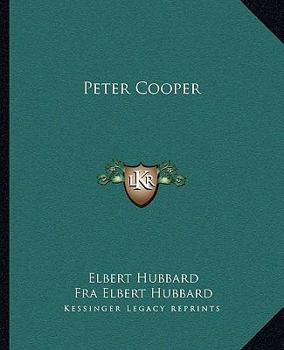 Paperback Peter Cooper Book