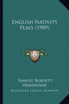 Paperback English Nativity Plays (1909) Book