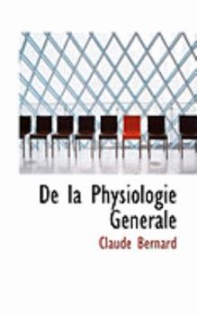 Paperback de La Physiologie Gacnacrale Book