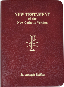 Bonded Leather New Catholic New Testament Bible Book