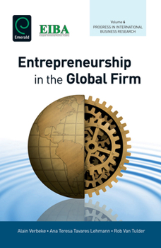 Hardcover Entrepreneurship in the Global Firm Book