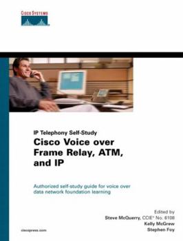 Hardcover Cisco Voice Over Frame Relay, ATM and IP Book