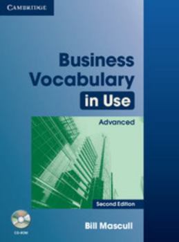 Paperback Business Vocabulary in Use, Advanced [With CDROM] Book