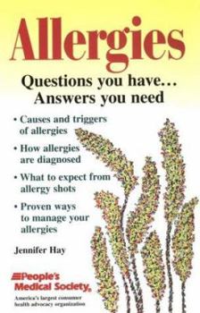 Paperback Allergies: Questions You Have...Answers You Need Book