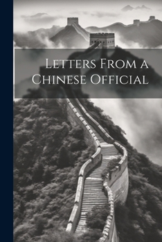 Paperback Letters From a Chinese Official Book