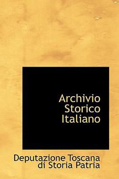 Paperback Archivio Storico Italiano Book