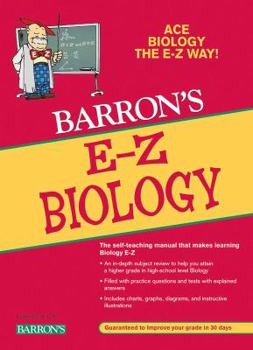 Paperback Barron's E-Z Biology Book